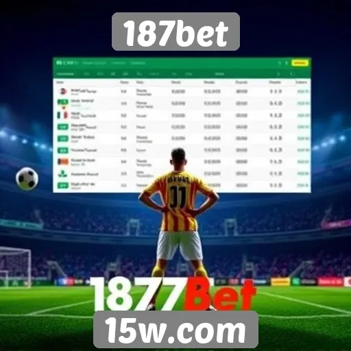 Comparativo das odds em apostas esportivas na 187bet
